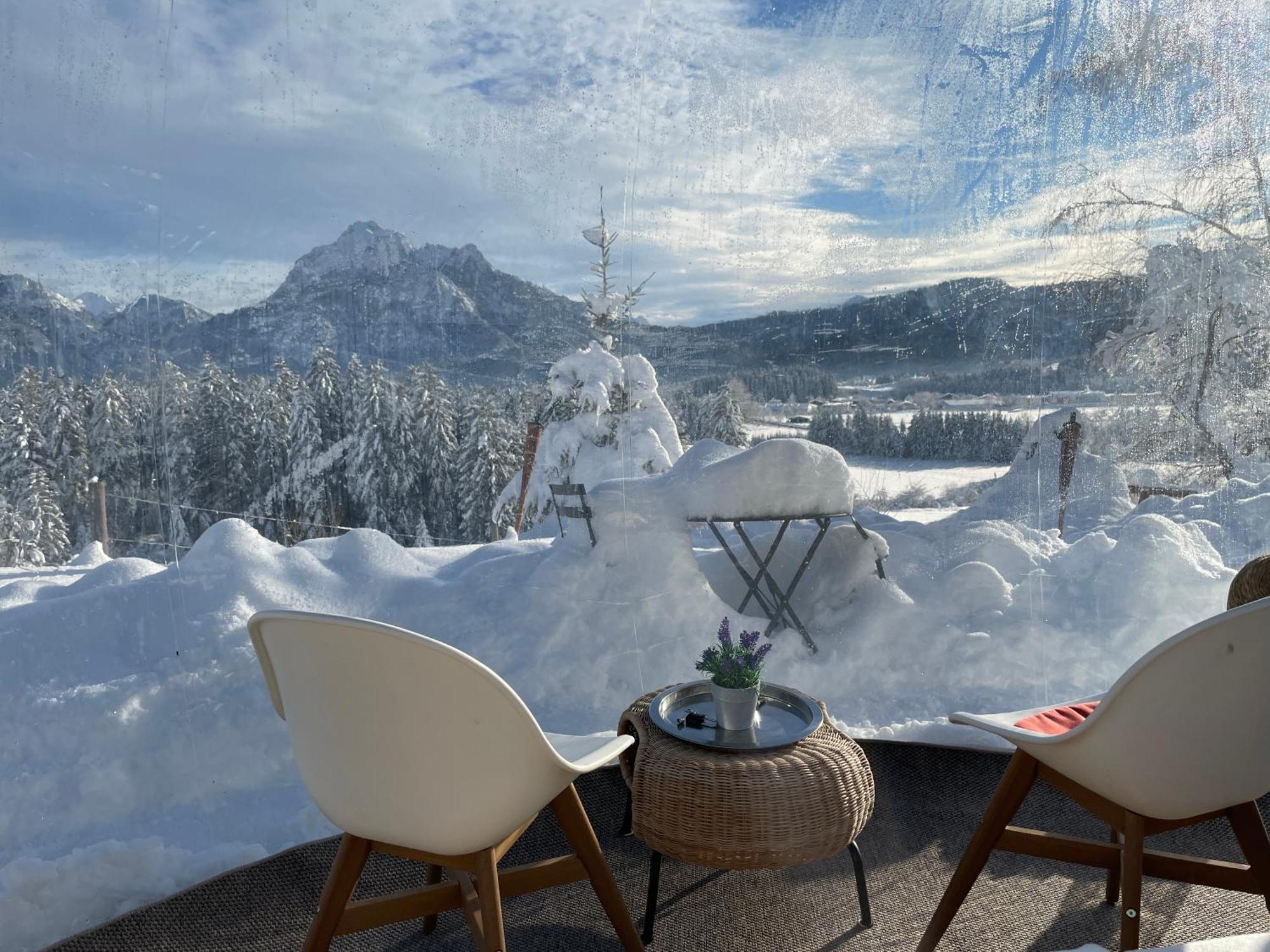 Bubble Tent Fuessen Im Allgaeu Exterior foto